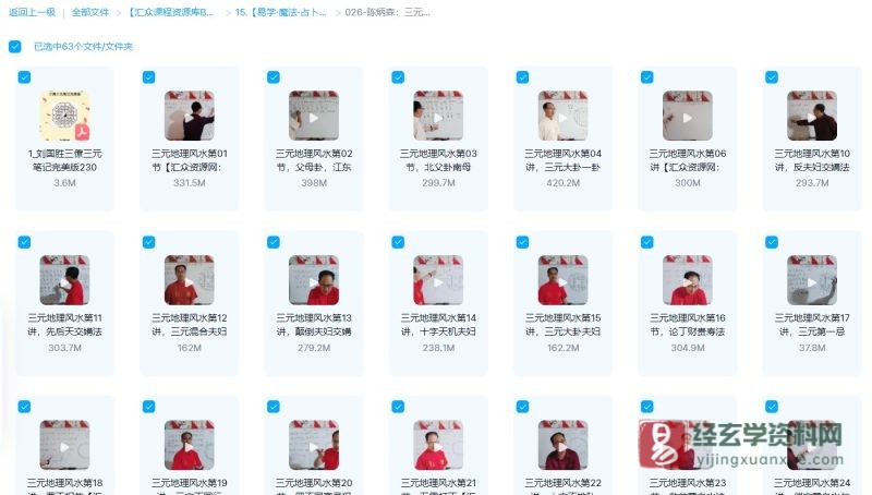 陈炳森:三元地理头中尾理气风水_易经玄学资料网