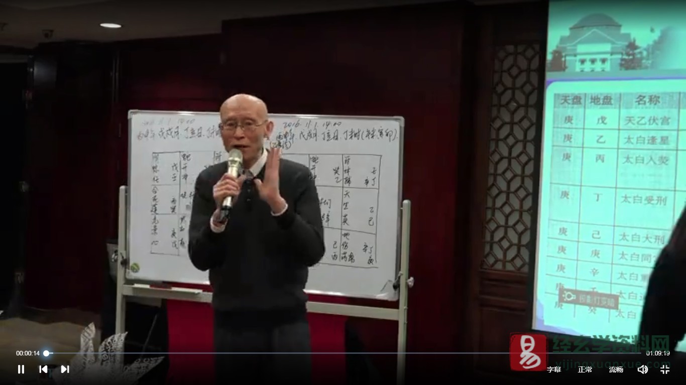 崔国文教授12月奇门遁甲提高班（视频23集）_易经玄学资料网