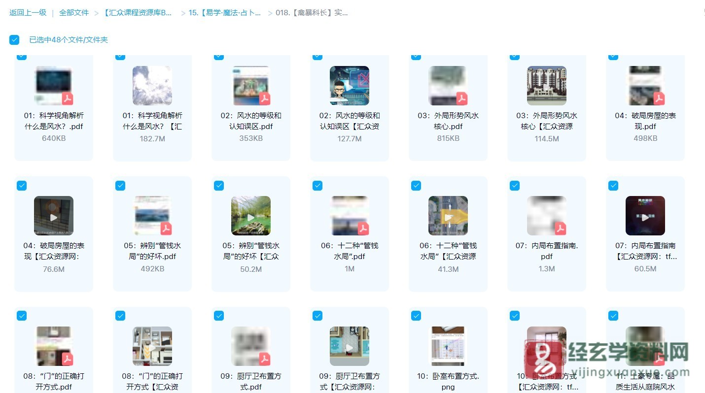 图片[3]_禽暴科长：实用家居风水教程（视频24集+电子讲义）_易经玄学资料网