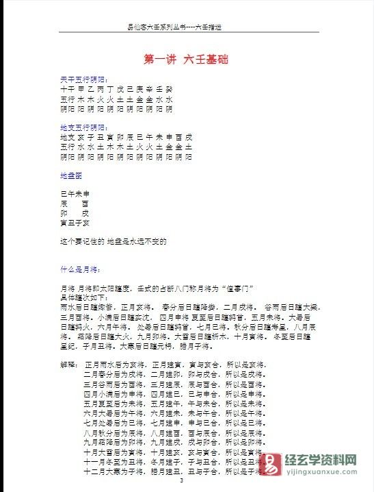 图片[3]_易仙客著《六壬指迷》加强版PDF电子书（63页）_易经玄学资料网