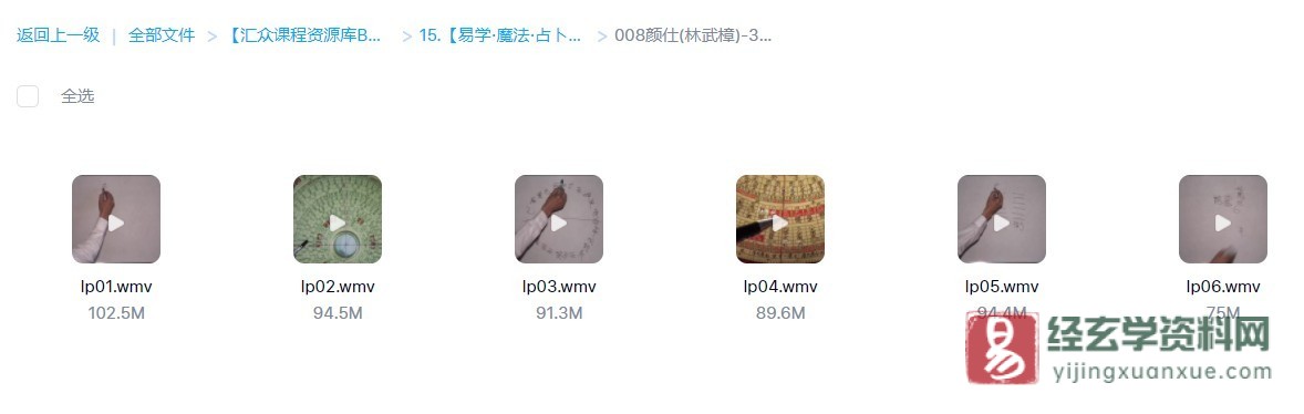 颜仕(林武樟)－33层古罗盘应用解说课（视频6讲）_易经玄学资料网