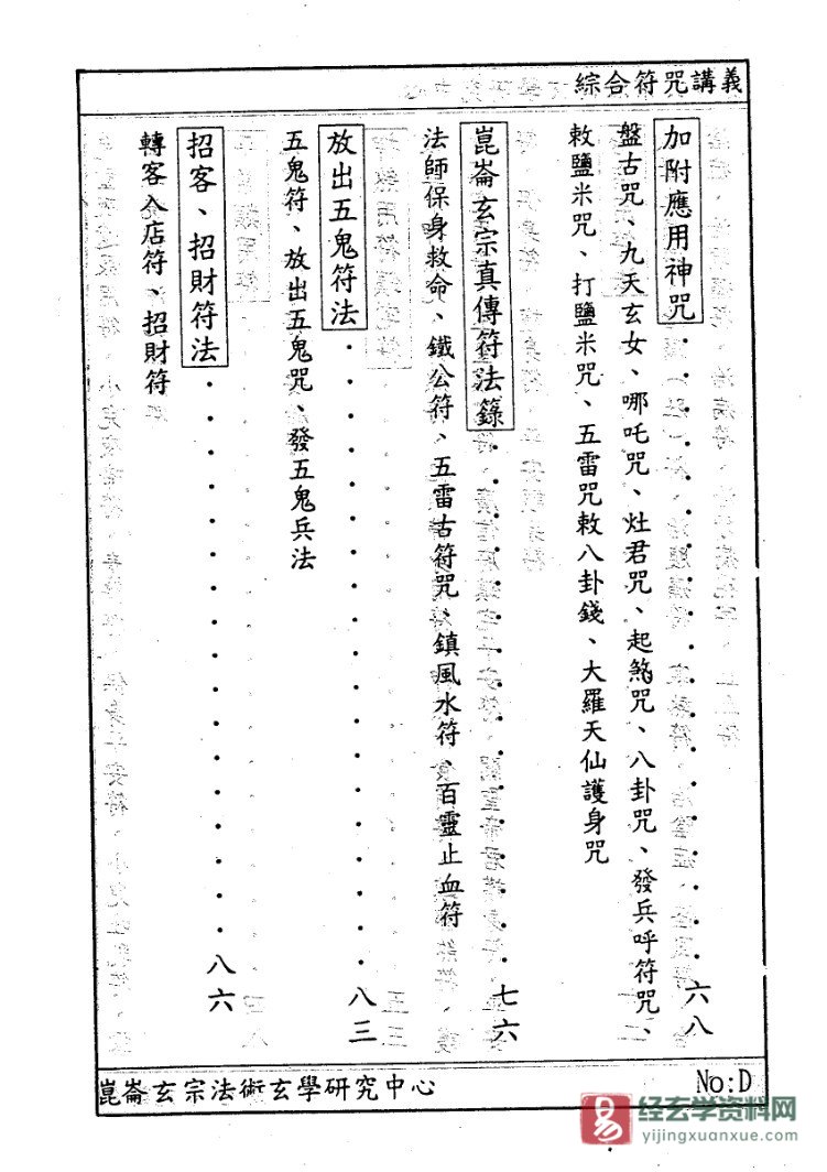 图片[4]_昆仑玄宗法术中心-许道仁著《综合符咒讲义(完整)》PDF电子书（134页）_易经玄学资料网