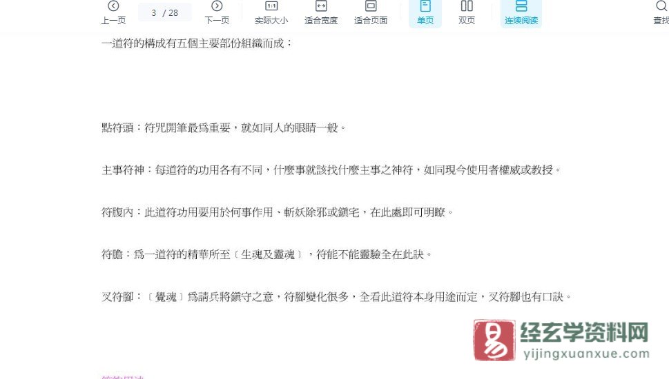 图片[3]_道家符咒《神秘书符咒》PDF电子书（28页）_易经玄学资料网