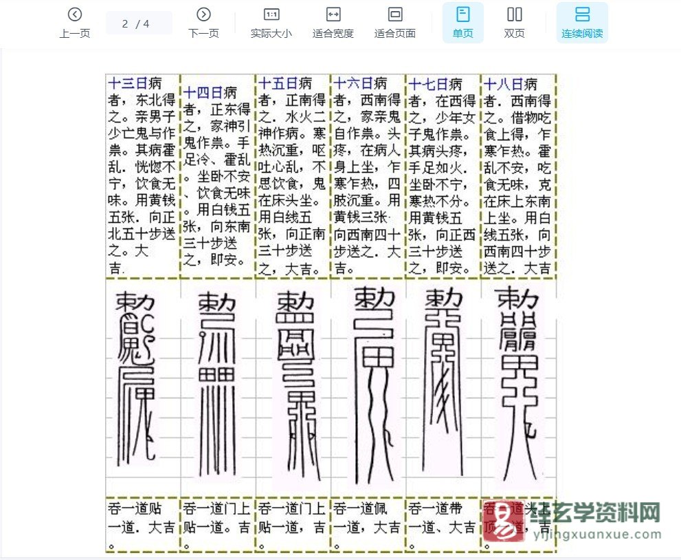 图片[2]_张天师祛病符法图片《张天师祛病符法》 PDF电子书下载_易经玄学资料网