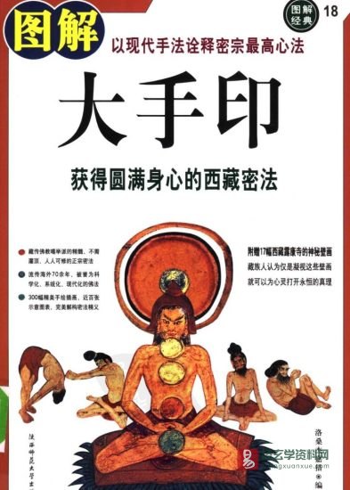 洛桑杰嘉措著《图解大手印:获得圆满身心的西藏密法》PDF电子书(318页)_易经玄学资料网