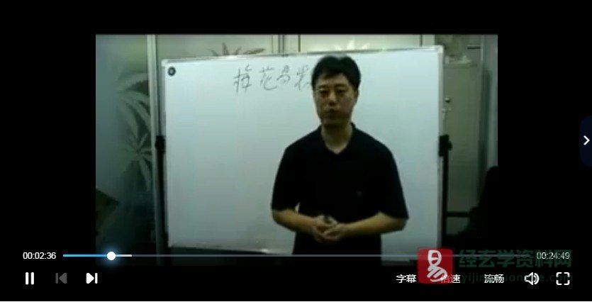 刘文元-梅花六爻视频教程（视频83集）_易经玄学资料网
