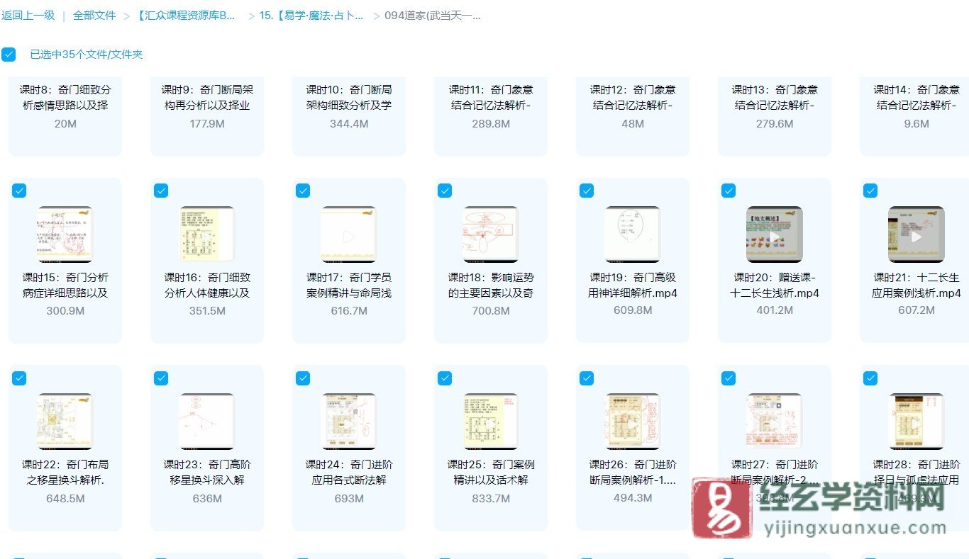 图片[1]_道家(武当天一道长)阴盘奇门遁甲风水高级培训班内部教学课程_易经玄学资料网