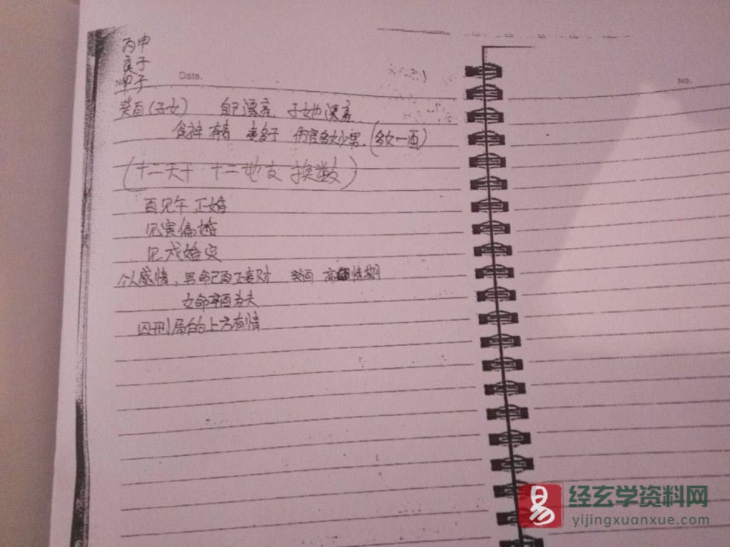 图片[4]_刘世存-人生基因八字笔记资料（33图片）_易经玄学资料网