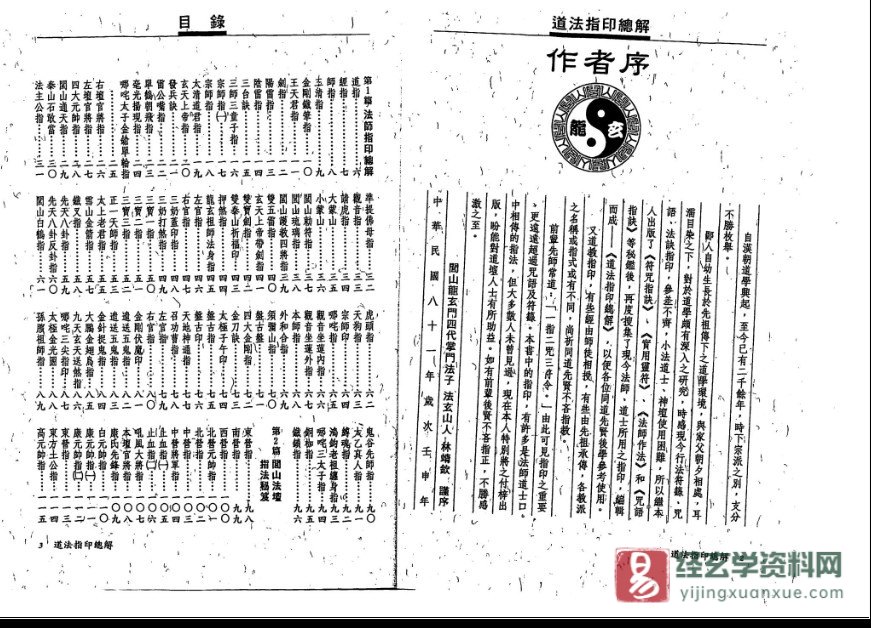 图片[1]_法玄山人著《道法指印总解》电子书PDF（126页）_易经玄学资料网