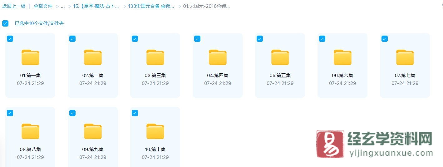图片[2]_宋国元2016年金锁玉关培训班视频讲座（视频10集）_易经玄学资料网