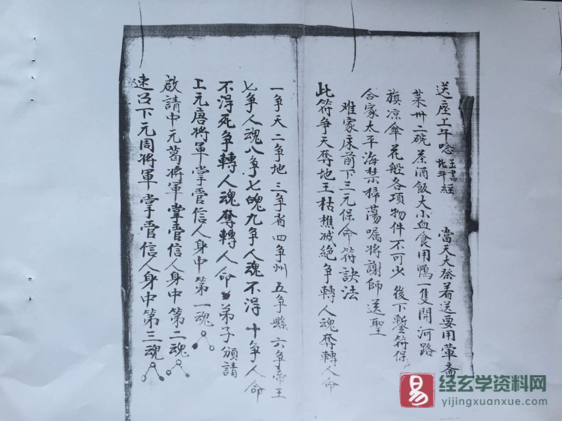 图片[5]_道家古籍《袖里风雷三元装身点兵》清代民间手抄本（59P）_易经玄学资料网