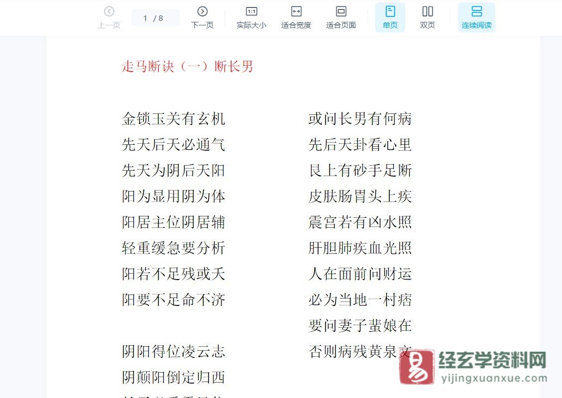 图片[3]_卢晓勇-金锁玉关走马断诀（8视频+1文档）_易经玄学资料网