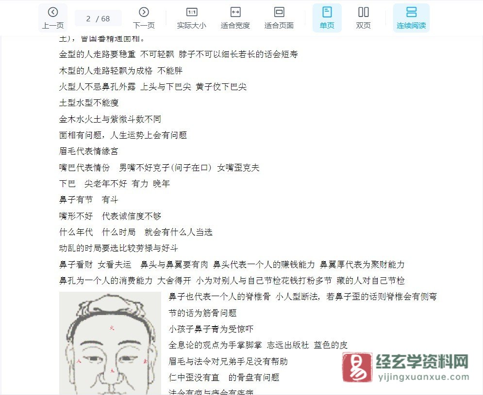 图片[3]_庄曜光主讲《手相面相学讲义》电子版PDF（68页）_易经玄学资料网