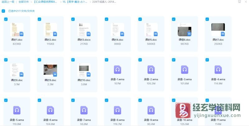 于成道人(于城道)-2014年7月奇门遁甲网络班_易经玄学资料网