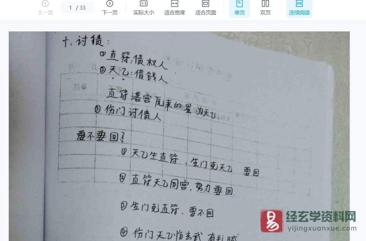 图片[1]_于成道人（于城道）《奇门高级心法》第一版（上中下）+第二版电子书PDF_易经玄学资料网