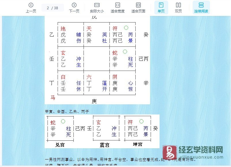 图片[3]_于成道人（于城道）-2013年8月天师道法奇门风水实战案例集31例.doc（38页）_易经玄学资料网