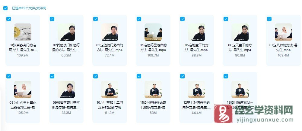 图片[2]_张岩客奇门遁甲起局-张氏奇门手上起局（视频24集）_易经玄学资料网
