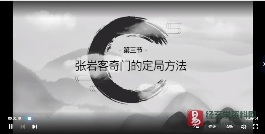 图片[3]_张岩客奇门遁甲起局-张氏奇门手上起局（视频24集）_易经玄学资料网