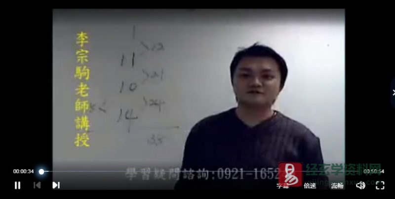 李宗驹-玄宗心易姓名学高级面授班_易经玄学资料网