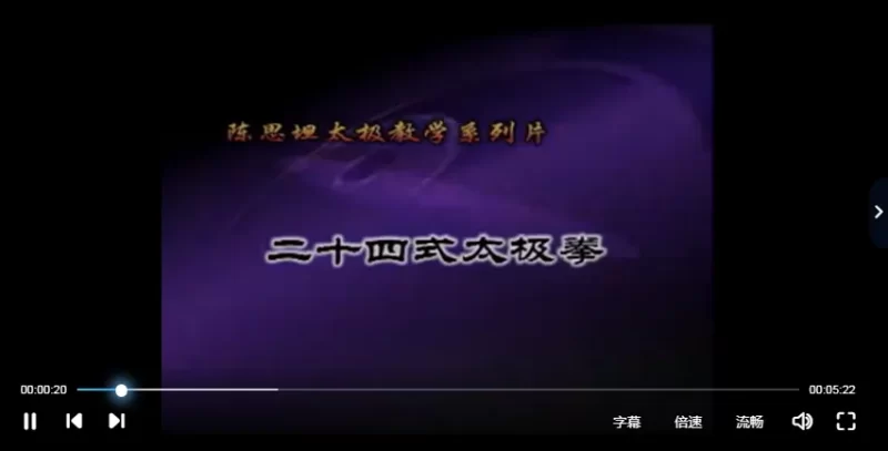 陈思坦-二十四式太极拳教学视频_易经玄学资料网