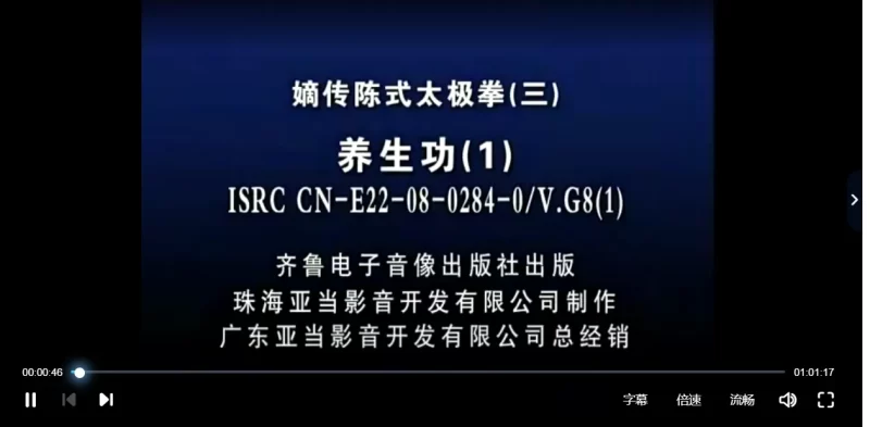陈正雷老师太极拳教学 嫡传陈式太极拳养生功+老架一路二路_易经玄学资料网