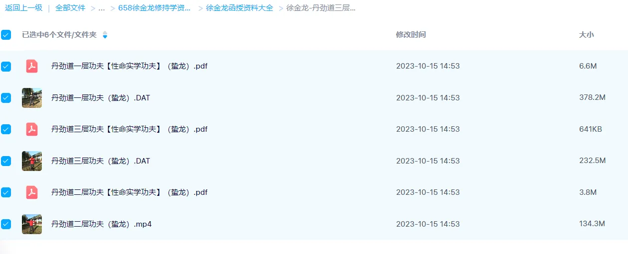 图片[1]_徐金龙（哲龙）－丹劲道三层功夫（视频3集+电子书3册）_易经玄学资料网