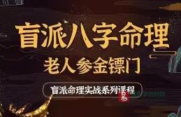 金镖门老人参盲派命理实战技法透解：有三大法则理法象法技法（视频30集）_易经玄学资料网