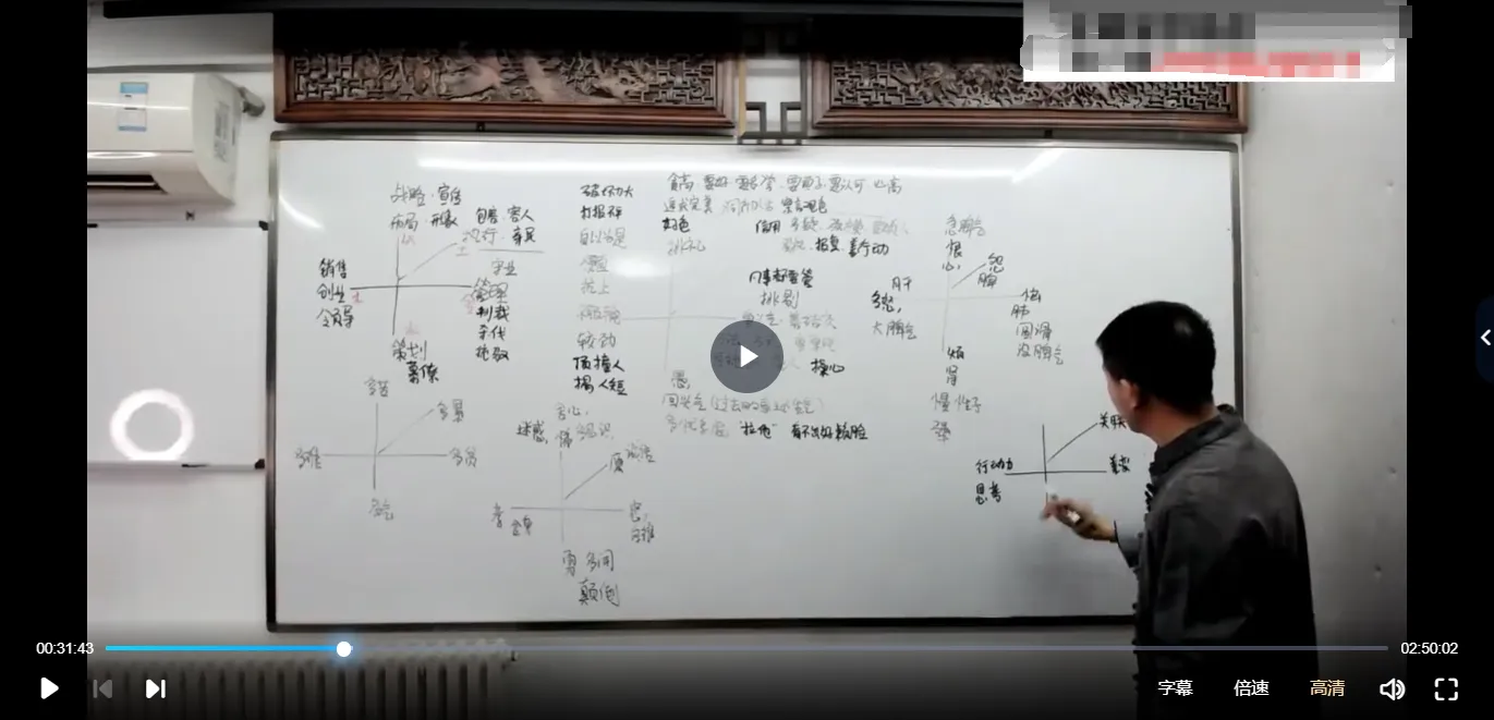 刘恒－面相学五行人格（7集20小时）_易经玄学资料网