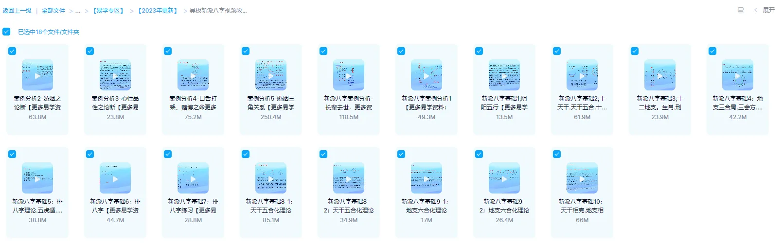 图片[1]_吴极-新派八字命理学习课（视频18集）_易经玄学资料网