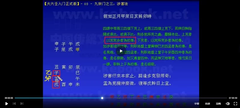 杨春义中国数术学大六壬六爻测试课程资料文档电子书大全_易经玄学资料网