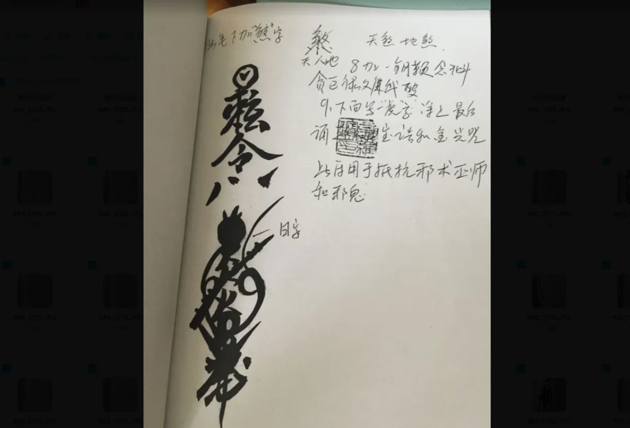 鹤道人《天师符法本》（图片36页）_易经玄学资料网