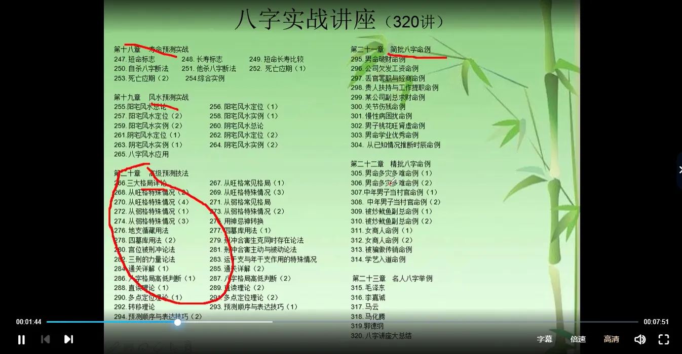 图片[7]_张伟光道家八字实战课程（320讲视频）_易经玄学资料网