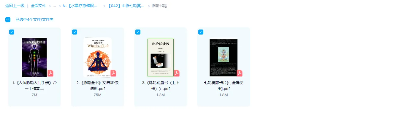 图片[3]_中脉七轮脉轮冥想视频及音频资料汇总灵修疗愈放松引导课程（视频+音频+电子书）_易经玄学资料网