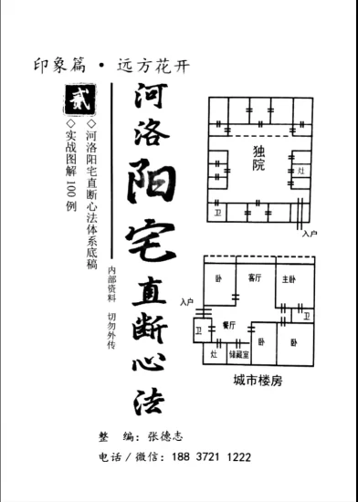 张德志-河洛阳宅直断心法 PDF电子书_易经玄学资料网