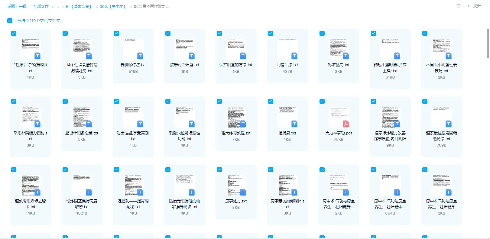 图片[1]_二百多本两性珍贵男性增强增大增粗祖传秘籍 电子资料（210册资料）_易经玄学资料网