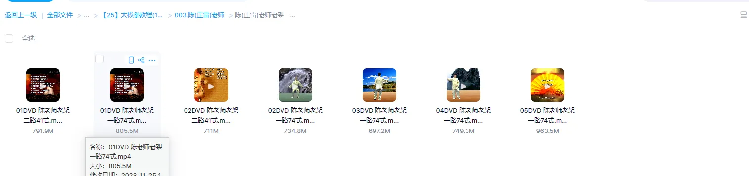 图片[3]_太极拳教程合集（16套合集）_易经玄学资料网