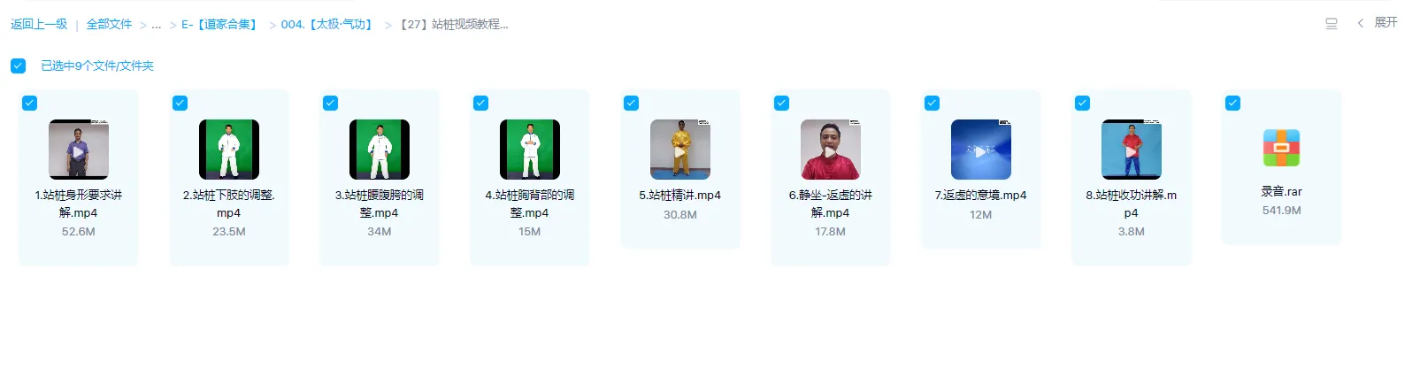 图片[1]_站桩视频教程（8视频+11音频+文档）_易经玄学资料网