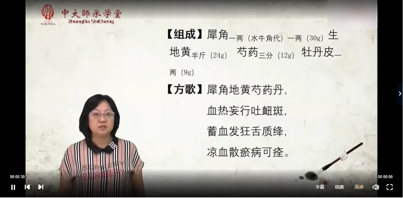 图片[4]_曹兰秀《一方一讲》轻松愉快学方剂，每天一个方子（视频109集）_易经玄学资料网