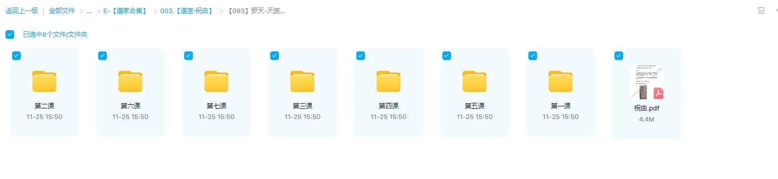 图片[1]_罗天-天医祝由秘法第二期（视频9集+讲义文档）_易经玄学资料网