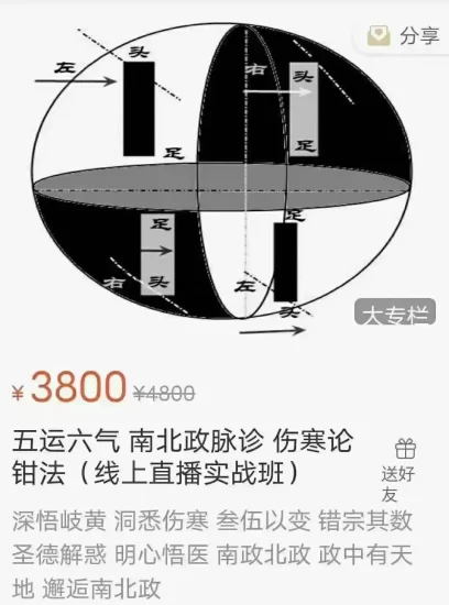 五运六气 南北政脉诊 伤寒论钳法（线上直播实战班）_易经玄学资料网