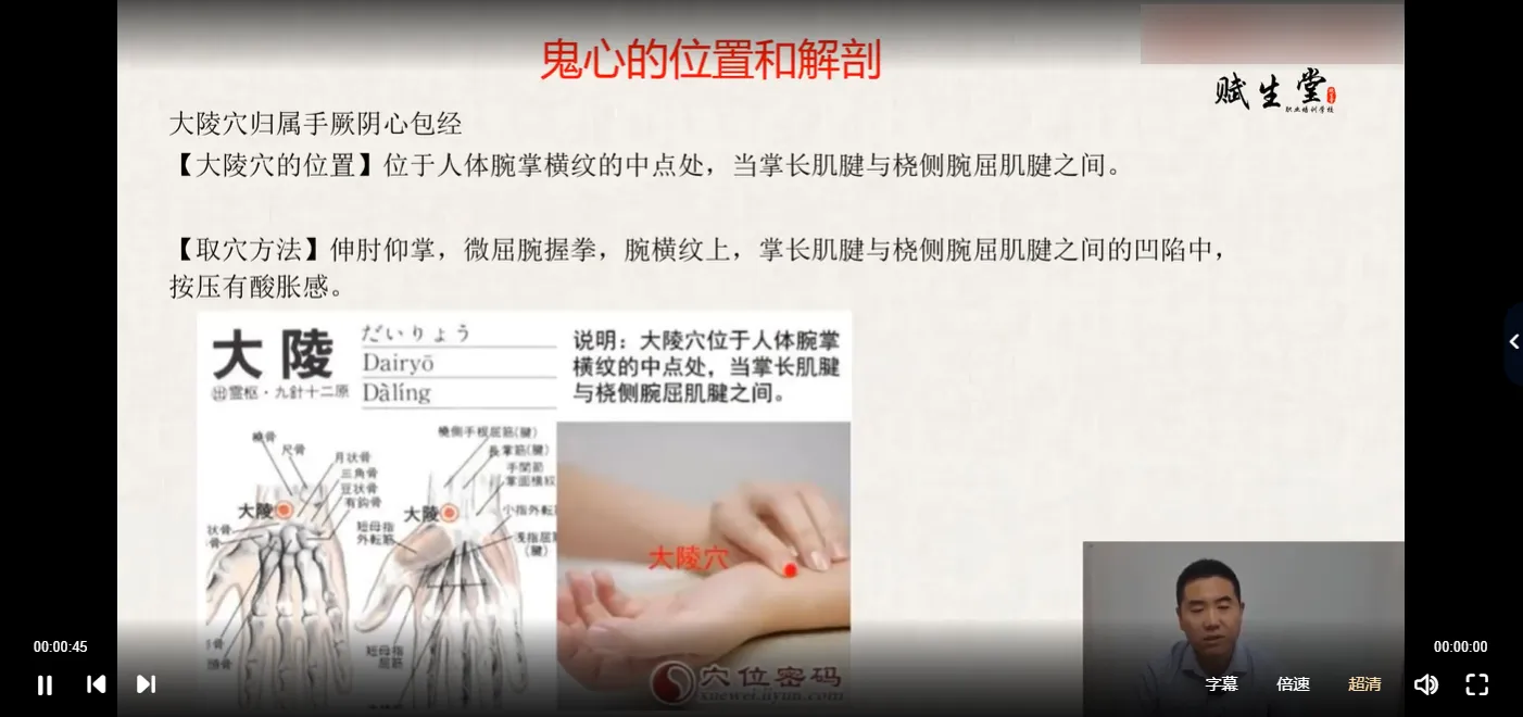 图片[3]_张振虎《道医鬼门十三针》（视频24集）_易经玄学资料网