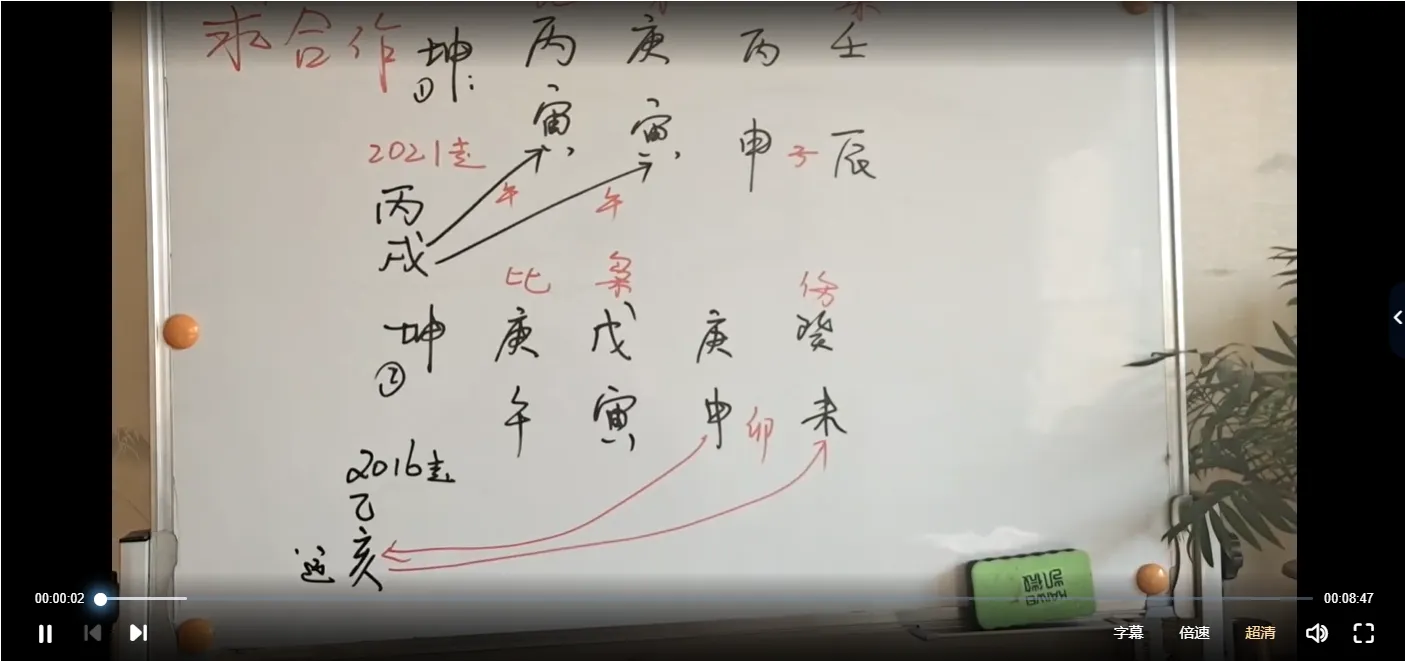 图片[2]_吴玉莲2021辛丑年盲派八字视频课程（视频46集）_易经玄学资料网