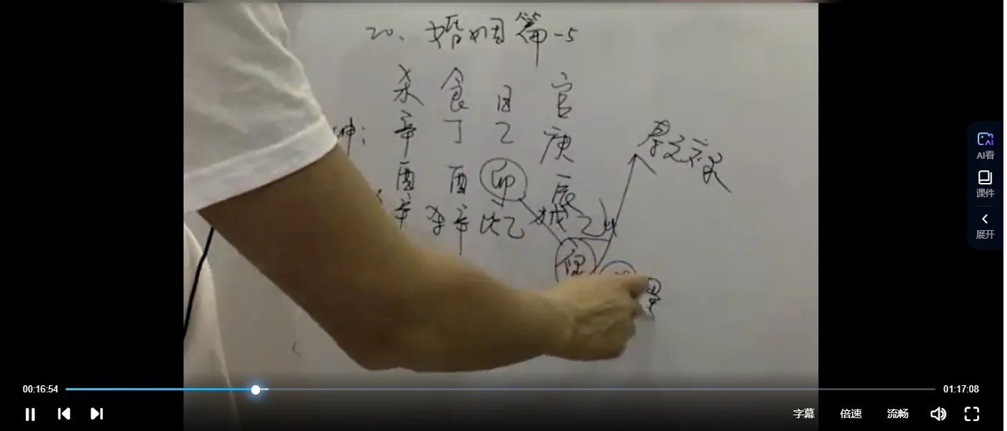 辛语盲派八字课程全集（视频41集）_易经玄学资料网