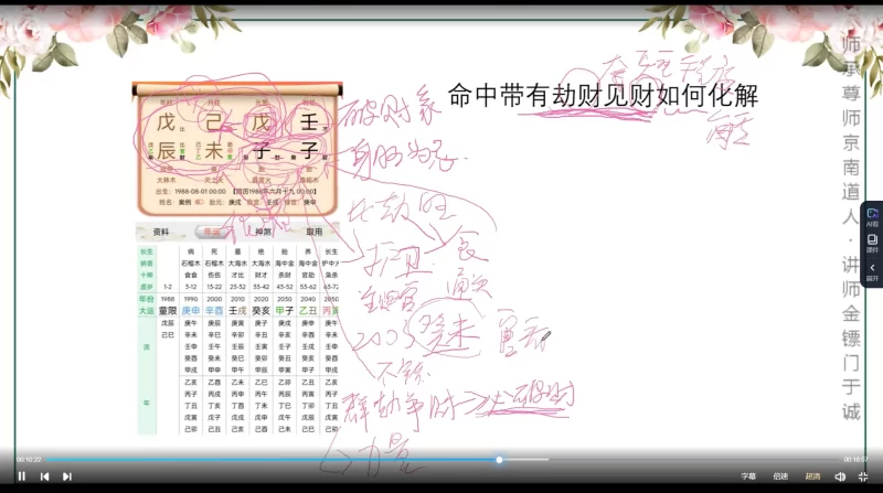 金镖门于诚老师~详解命局中劫财见财各种情况及化解_易经玄学资料网