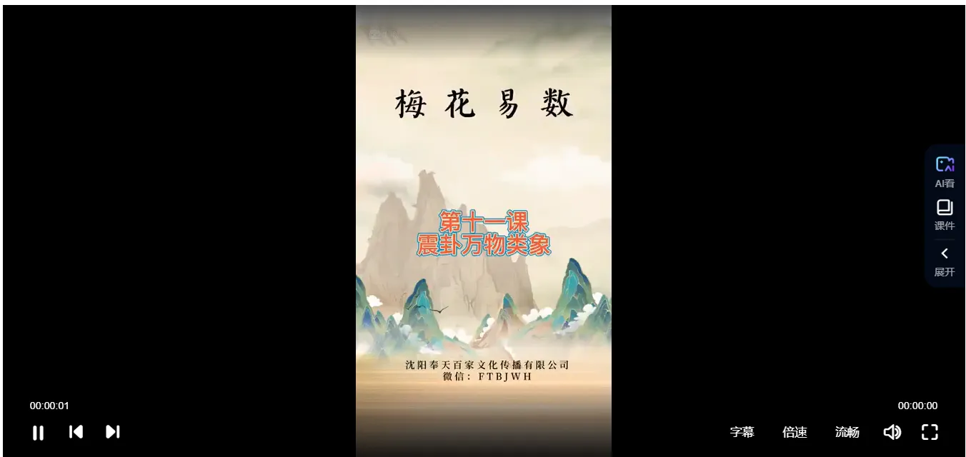 民间梅花易数梅花探幽（视频43集）_易经玄学资料网