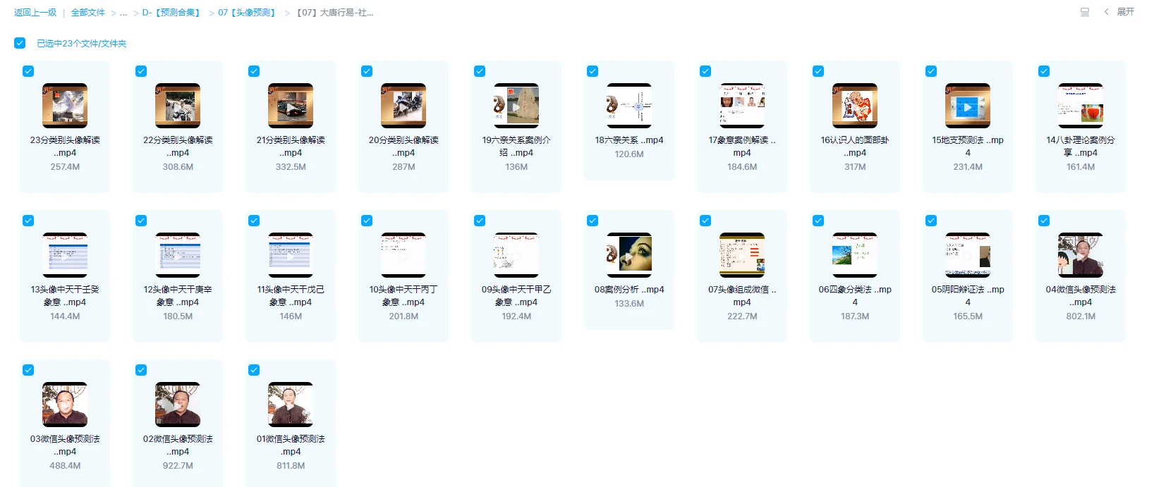 图片[1]_大唐行易-社交头像学（视频23集）_易经玄学资料网