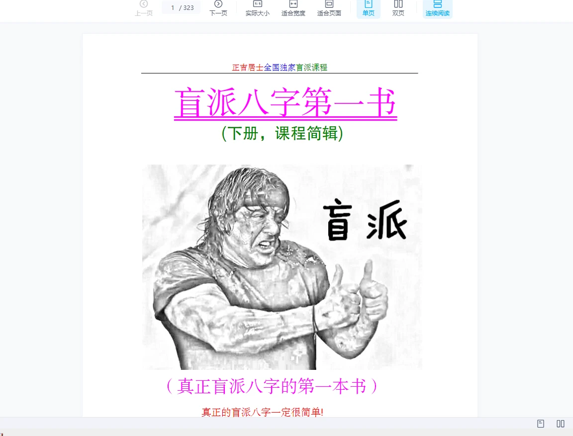 正吉居士-盲派命理三大法宝、破例大公开、串宫秘籍与盲斗PDF电子书合集（共10本）_易经玄学资料网