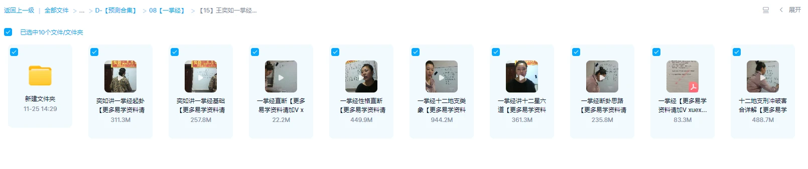 图片[1]_王奕如《一掌经》（视频+教材）_易经玄学资料网