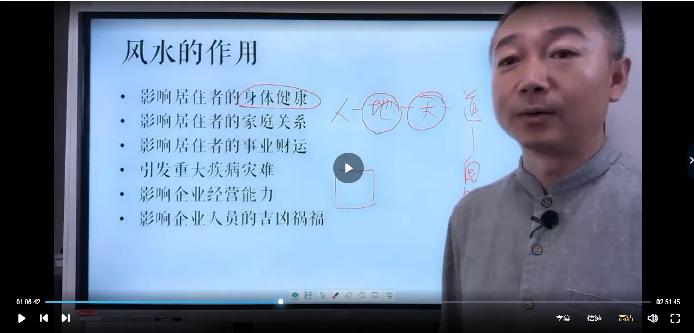 图片[5]_彭心融玄学院 • 八宅风水堪舆学网络课程（视频14集）_易经玄学资料网
