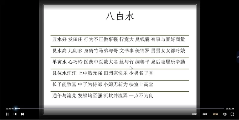 《过路阴阳》视频20集_易经玄学资料网